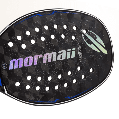 Raquete Beach Tennis Mormaii Triax Concept Holeless - Carbono 24k - miniatura 4