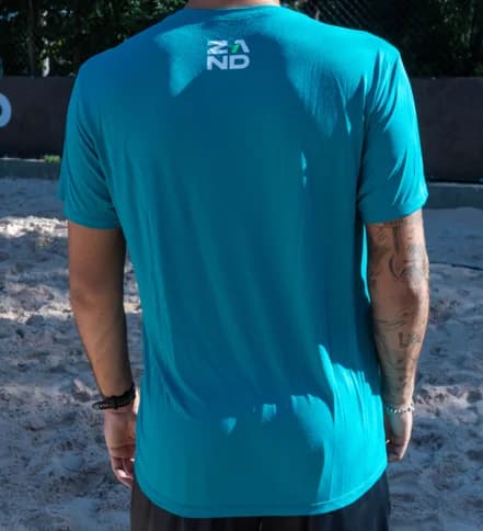Camiseta Zand Play Beach Tennis Esmeralda - miniatura 2