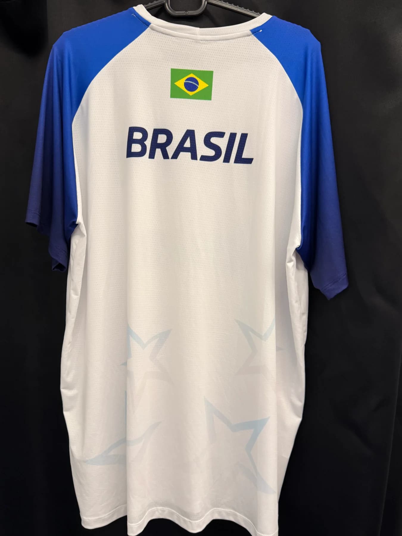 Camiseta Maniacs Seleção Brasileira Beach Tennis 2022 Branca - miniatura 2