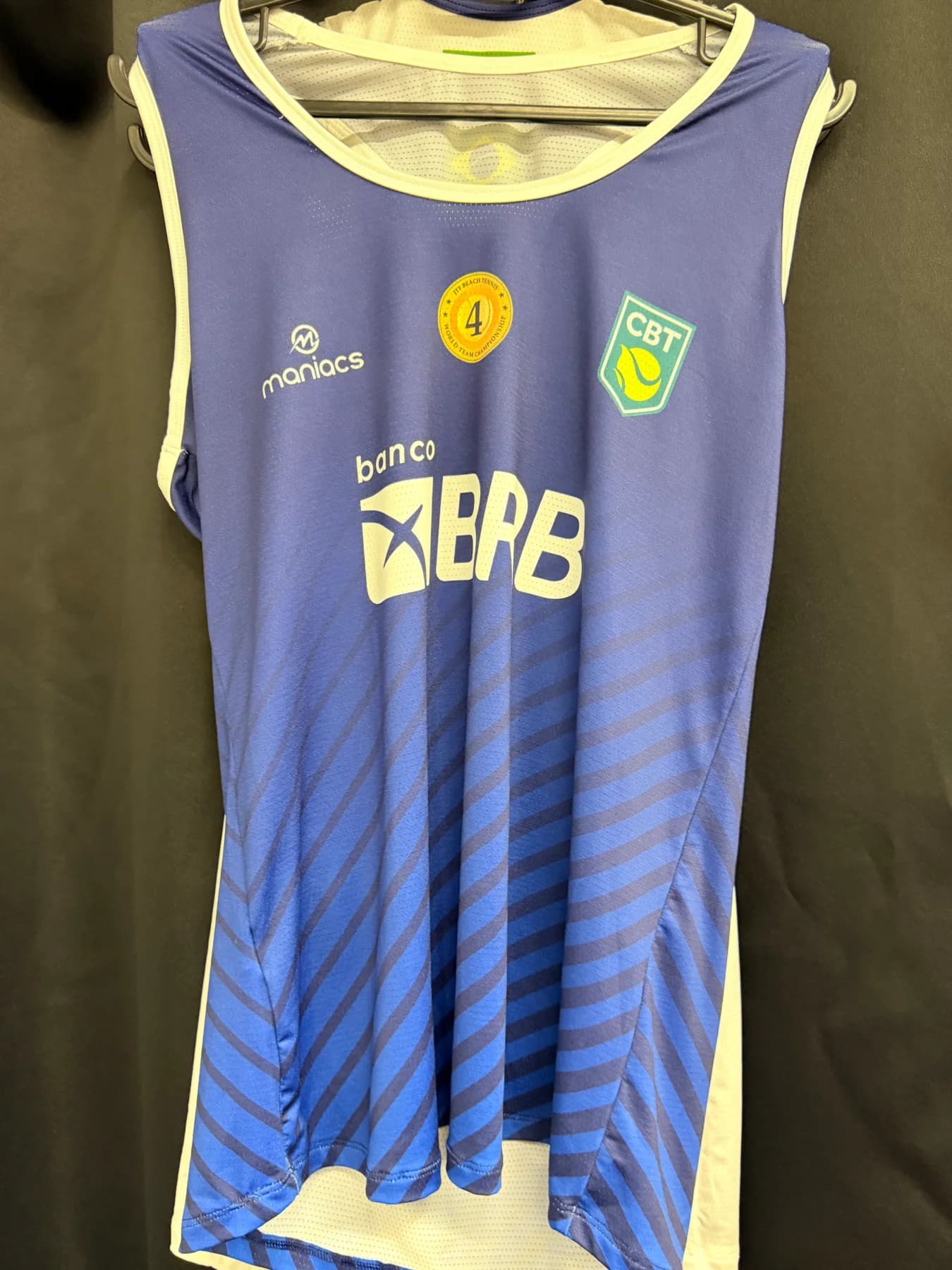 Regata Maniacs Seleção Brasileira Beach Tennis Feminina 2022 - miniatura 4