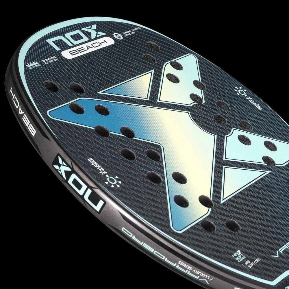 Raquete Beach Tennis Nox Varadero 22 - Carbono 3k - miniatura 3