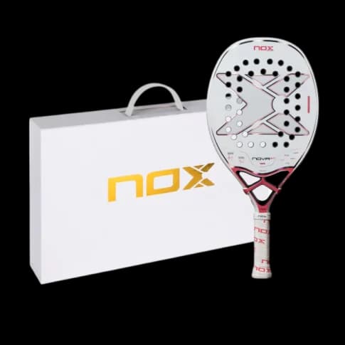 Raquete Beach Tennis Nox Nova87 - Carbono 3k - miniatura 3