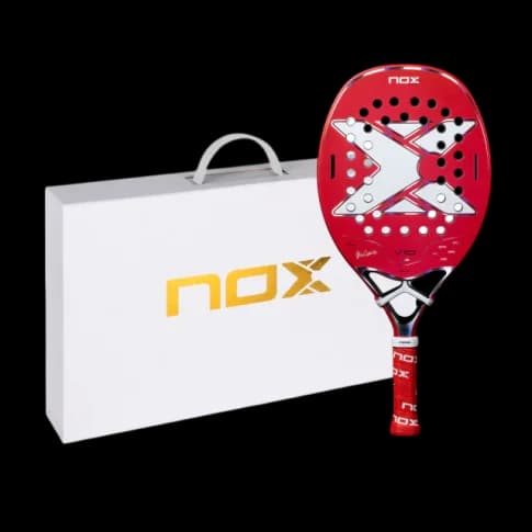 Raquete Beach Tennis Nox V10 - Carbono 12k - miniatura 2