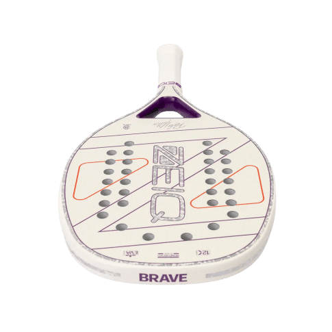 Raquete Beach Tennis Zeiq Brave Rafa Miller 26 - Carbono 12k - miniatura 3