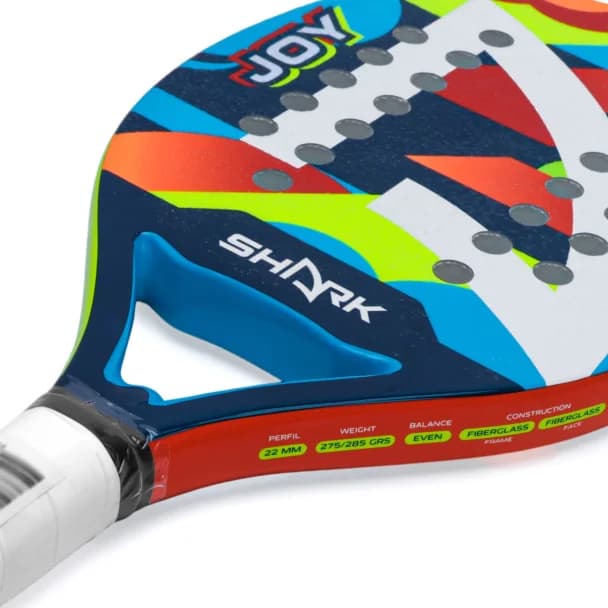 Raquete Beach Tennis Infantil Shark Joy Kids - miniatura 4