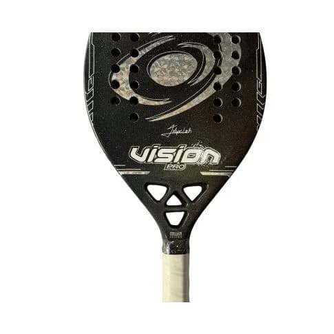 Raquete Beach Tennis Vision Gold Felipe Loch Carbono 3k Titanium - miniatura 3