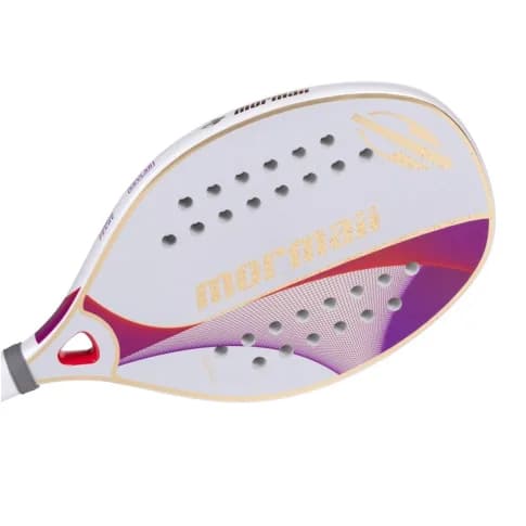 Raquete Beach Tennis Mormaii Vitoria Marchezini III Carbono+Kevlar - miniatura 3