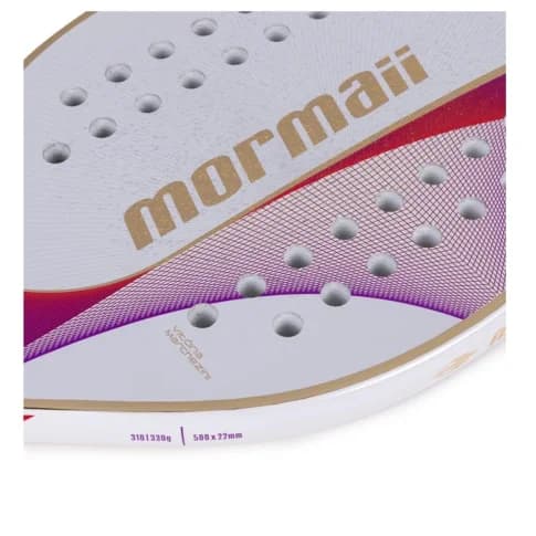 Raquete Beach Tennis Mormaii Vitoria Marchezini III Carbono+Kevlar - miniatura 4