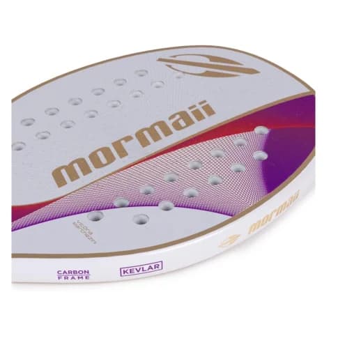 Raquete Beach Tennis Mormaii Vitoria Marchezini III Carbono+Kevlar - miniatura 5