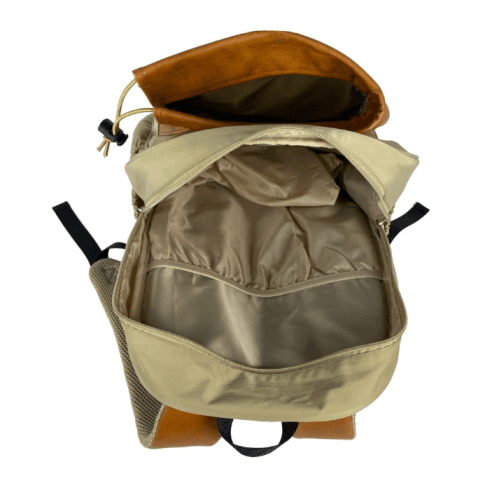 Mochila Raqueteira Ama Sport Vintage - Bege - miniatura 3