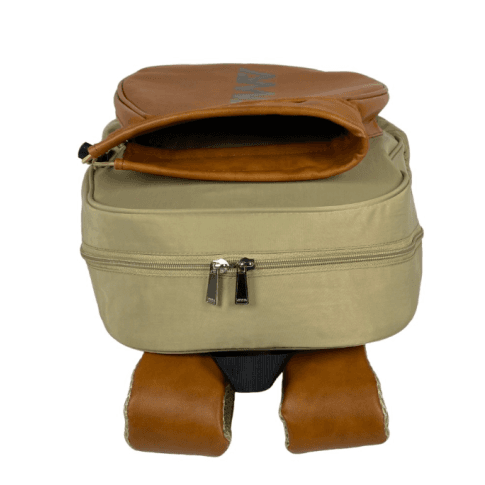 Mochila Raqueteira Ama Sport Vintage - Bege - miniatura 5