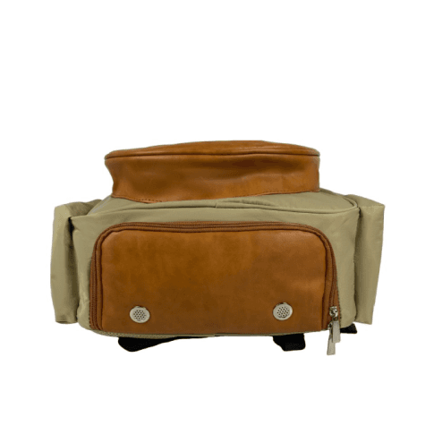 Mochila Raqueteira Ama Sport Vintage - Bege - miniatura 6