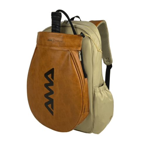 Mochila Raqueteira Ama Sport Vintage - Bege - miniatura 7